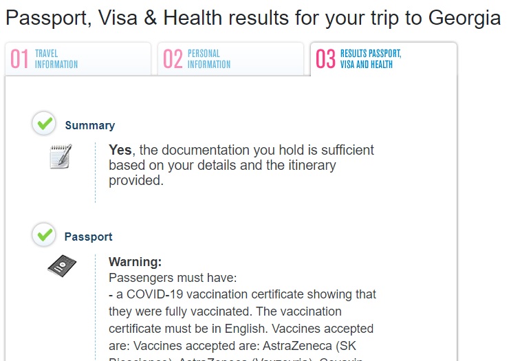 Health & Document Requirements for International Travel
